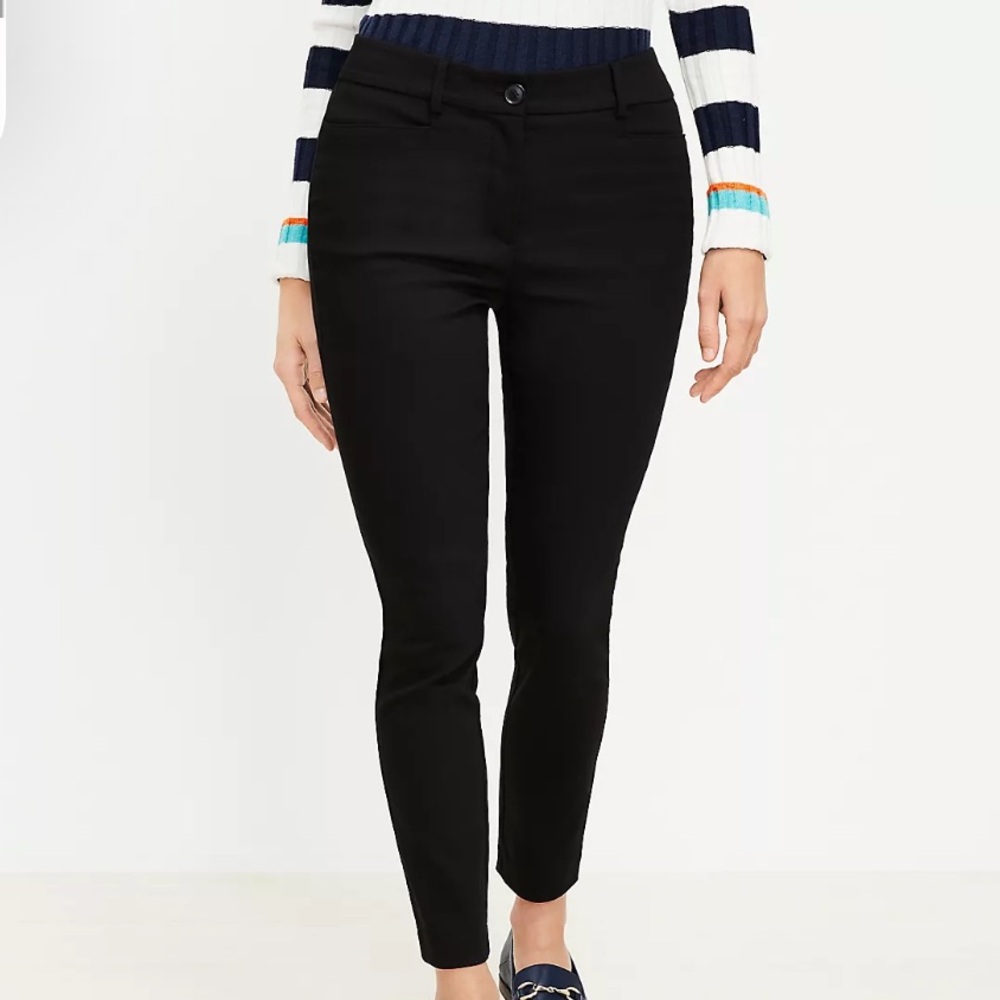 Black Slim Fit Pants